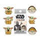 Caja sorpresa pin sello loungefly funko disney star wars the mandalorian grogu baby yoda mistery box